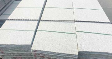 遂宁芝麻白毛板，石材毛板