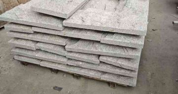 遂宁芝麻白蘑菇石，自然面