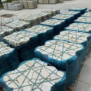 遂宁黄金麻冰裂纹 碎拼