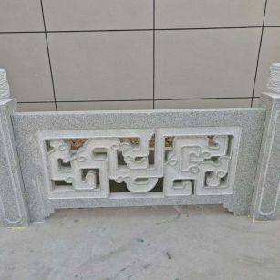 遂宁芝麻白河道栏杆 桥栏杆