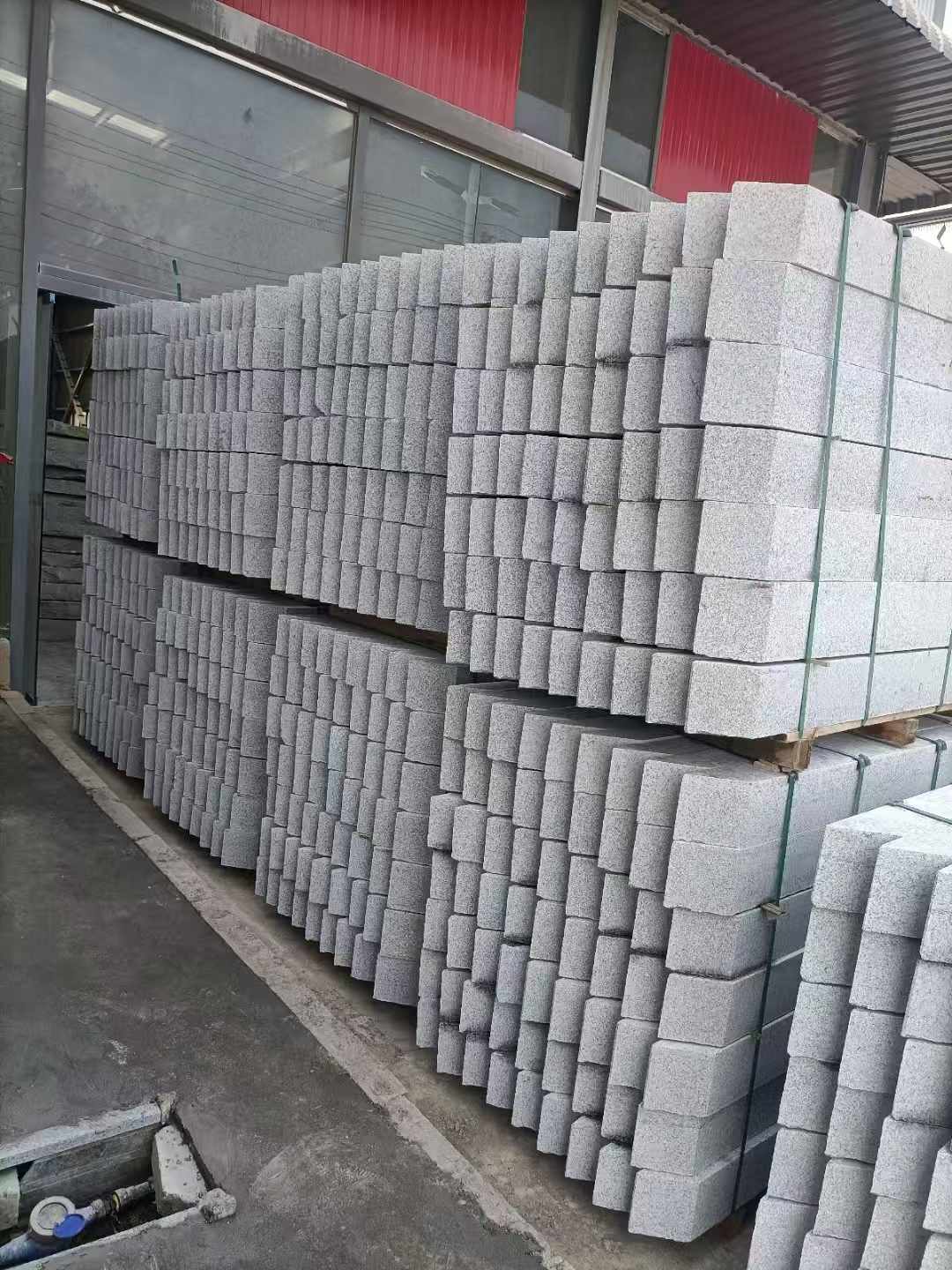 遂宁芝麻白树围石 树池