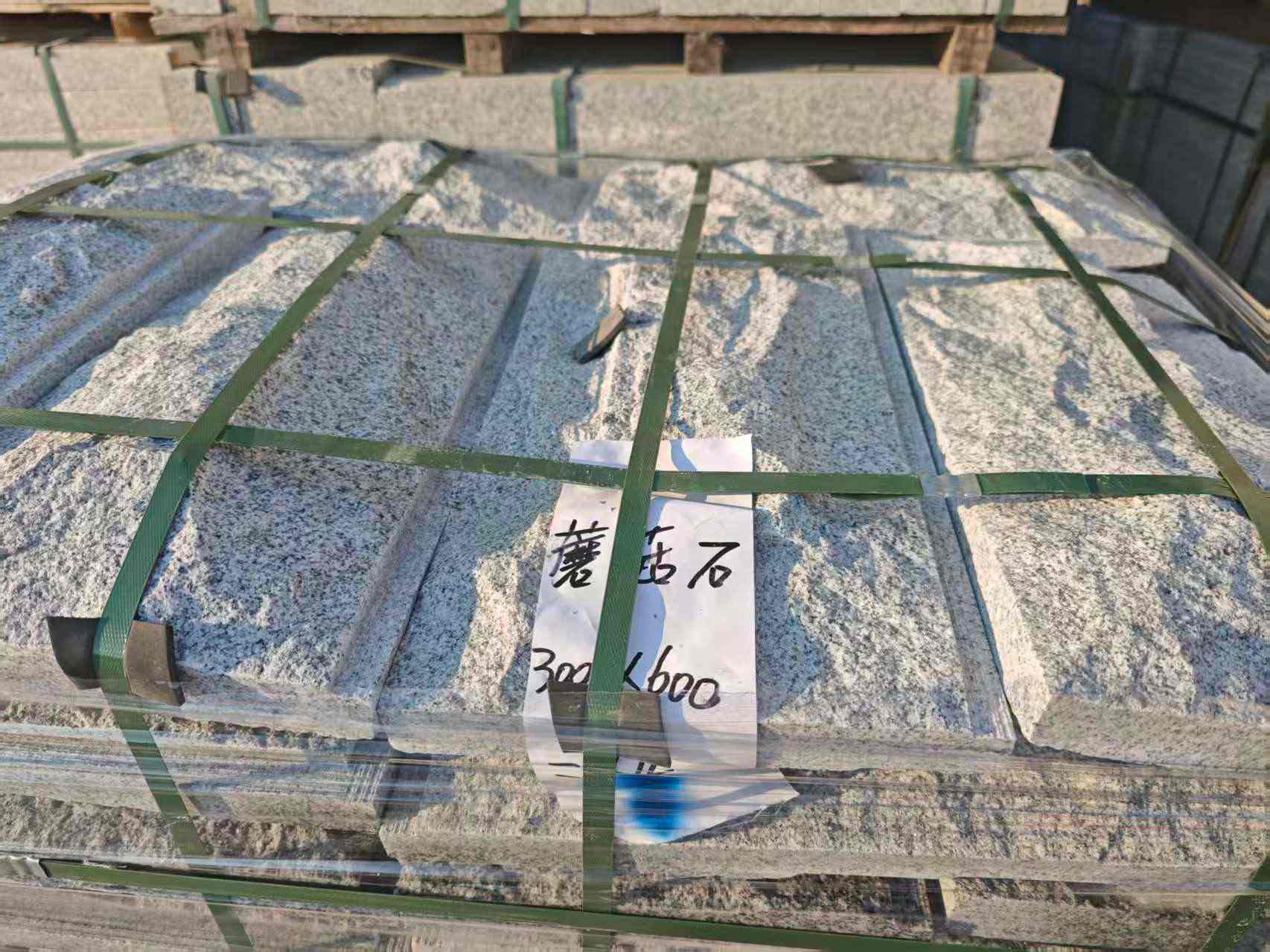 遂宁芝麻白蘑菇石，自然面